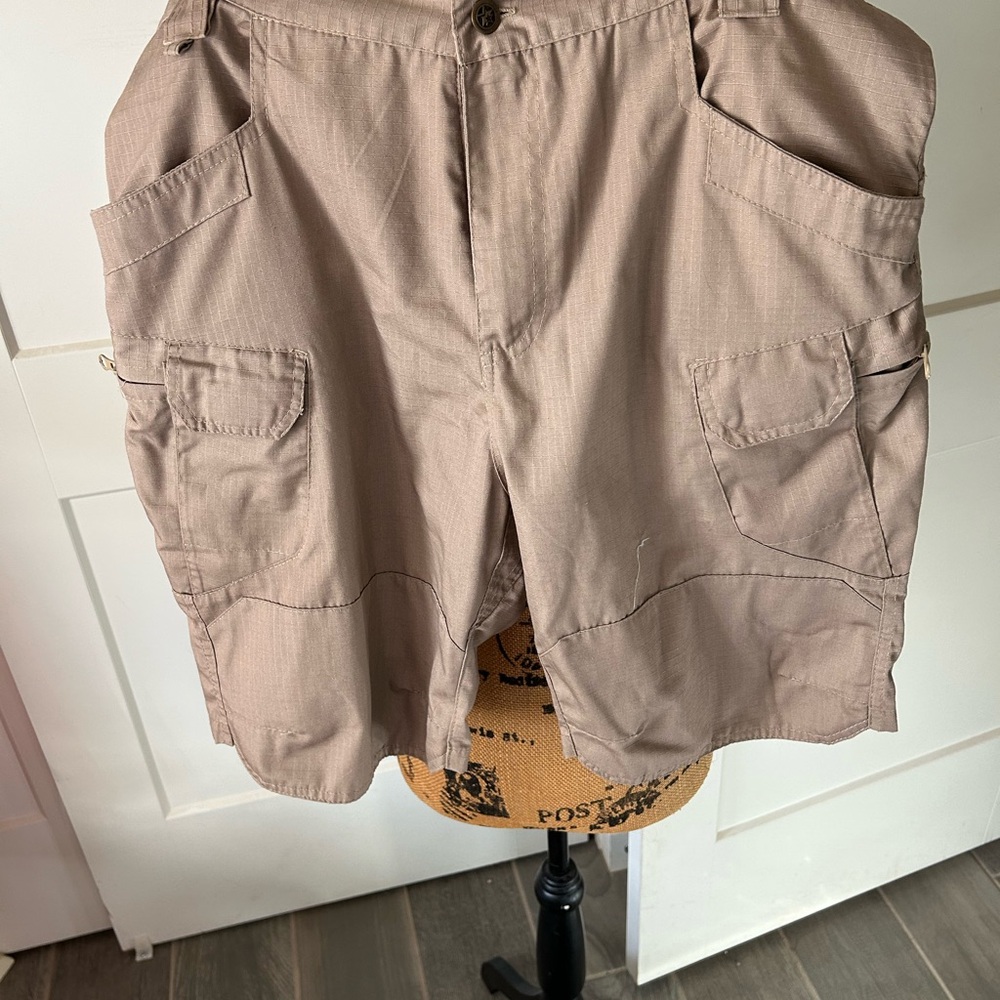 Tan XL shorts